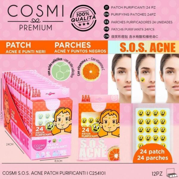 PARCHES S.O.S ACNE-COSMI PREMIUM