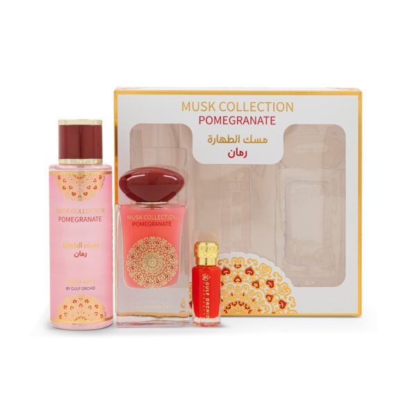 PACK MUSK COLLECTION POMEGRANATE - GULF ORCHID